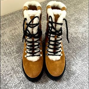 Marc Fisher shearling boots!